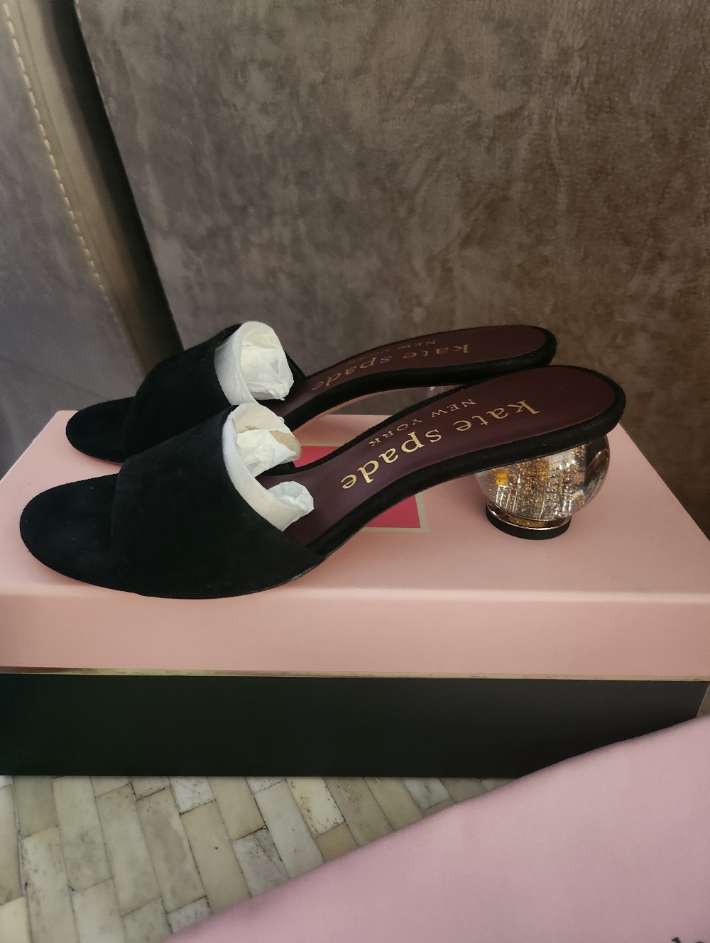 Kate Spade Polished Slide Sandals size 6.5 NEW - Picture 5 of 12